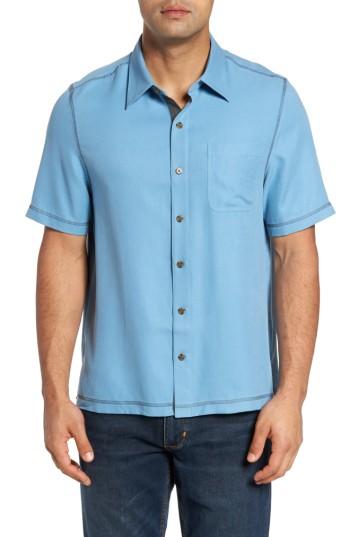 Men's Nat Nast New Originals Silk Sport Shirt - Blue