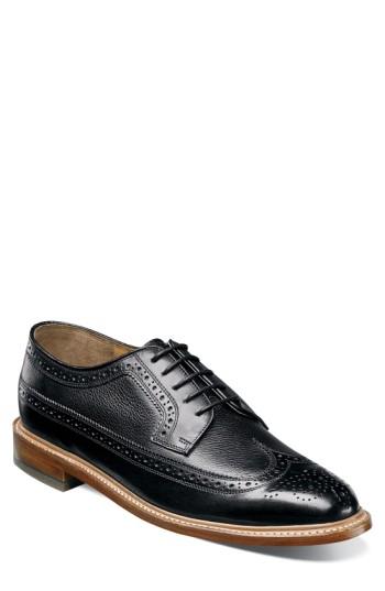 Men's Florsheim 'heritage' Wingtip .5 D - Black
