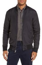 Men's Boss Orange Ztraight Reversible Bomber Jacket - Black
