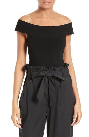 Women's Milly Off The Shoulder Knit Shell