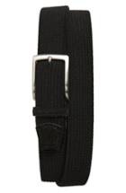 Men's Torino Woven Stretch Belt - Black