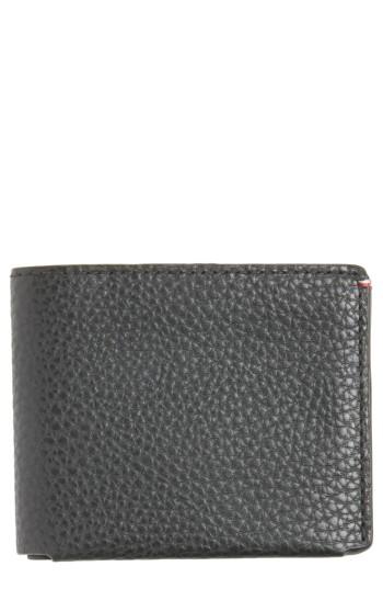 Men's Jack Mason Leather Wallet - Black