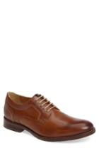 Men's Johnston & Murphy 'garner' Plain Toe Derby .5 M - Brown