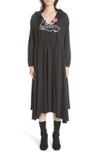 Women's Vetements Hooded Jersey Dress - Black