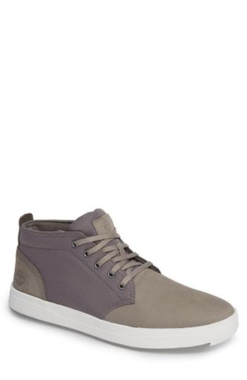 Men's Timberland Davis Square Mid Top Sneaker M - Grey