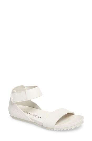 Women's Pedro Garcia Jalila Ankle Strap Sandal .5us / 39.5eu - White