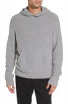 Men's Vince Cashmere Pullover Hoodie, Size - Grey