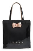 Ted Baker London Large Vallcon Core - Icon Pvc Tote - Black