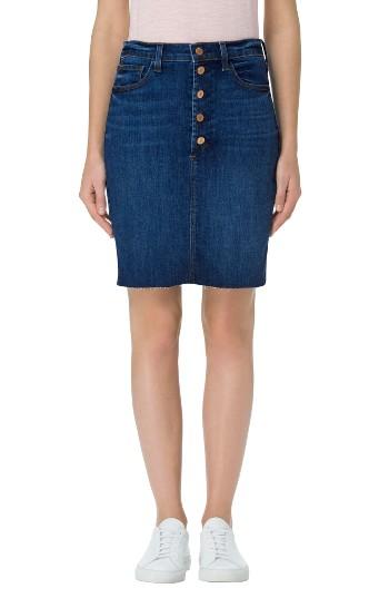 Women's J Brand Roleen Cutoff Denim Skirt