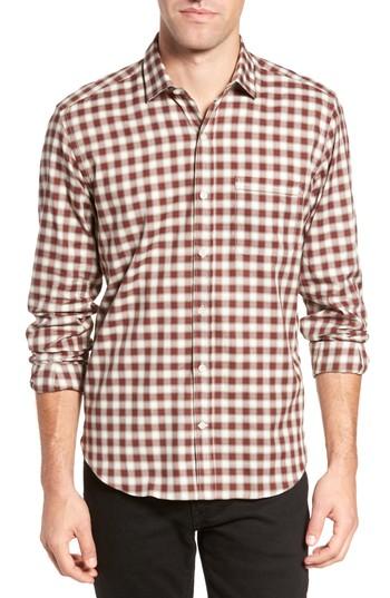 Men's Culturata Vintage Plaid Sport Shirt - Red