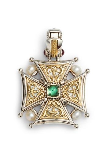Women's Konstantino Hestia Topaz Cross Pendant