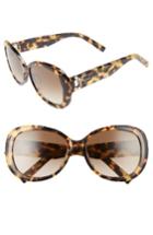 Women's Marc Jacobs 56mm Sunglasses - Glitter Havana