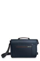 Men's Briggs & Riley 'kinzie Street - Micro' Messenger Bag - Blue