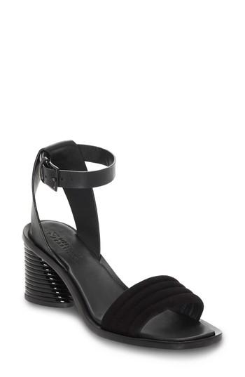 Women's Mercedes Castillo Hiru Ankle Strap Sandal M - Black