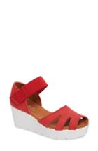 Women's Bos. & Co. Sharon Platform Wedge Sandal .5-7us / 37eu - Red
