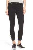Women's Kut From The Kloth Snap Ankle Jeans - Black