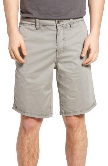 Men's John Varvatos Star Usa Triple Needle Shorts - Grey