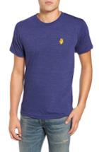Men's Casual Industrees Nw Trident Embroidered T-shirt, Size - Blue