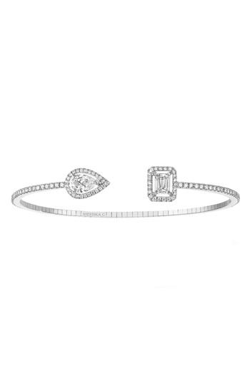 Women's Messika My Twin Open Diamond Cuff Bracelet