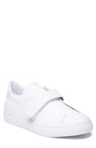 Men's Jared Lang Sergio Laceless Strapped Sneaker Eu - White