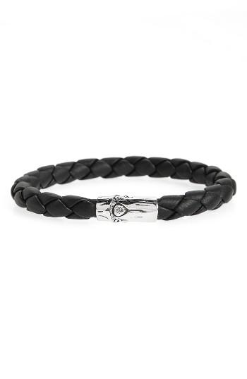 Men's John Hardy Bamboo Braided Leather Bracelet