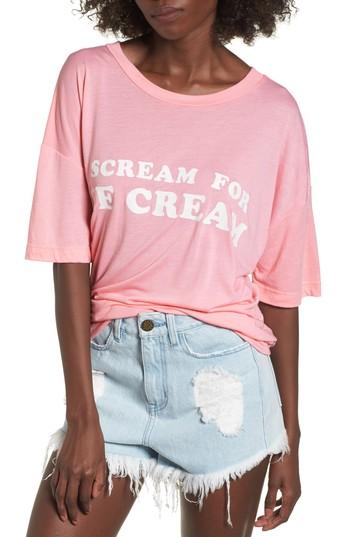 Women's Show Me Your Mumu Liam Graphic Tee - Pink