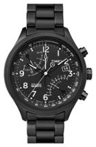 Men's Timex 'intelligent Quartz' Fly-back Chronograph Watch, 43mm