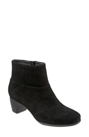 Women's Softwalk Inspire Bootie N - Black