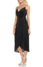 Women's Vince Camuto Island Imprints Wrap Dress, Size - Black