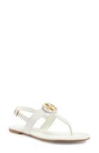 Women's Tory Burch Bryce Sandal .5 M - White