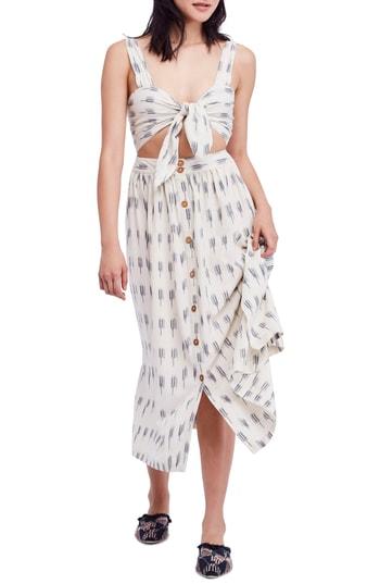 Women's Free People Caldasi Midi Dress - Ivory