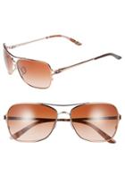 Women's Oakley 'conquest' 59mm Sunglasses - Rose Gold/ Brown Gradient