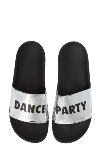 Women's Bp. Show Slide Sandal M - Metallic