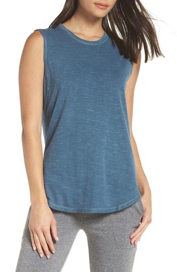 Women's Alternative Inside Out Muscle Tee - Blue