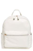 Bp. Faux Leather Backpack - White