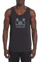 Men's Under Armour Split Sportstyle Tank - Black