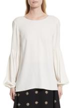 Women's Elizabeth And James Harriet Puff Sleeve Blouse - Ivory