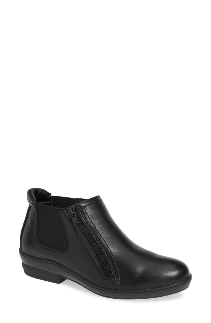 Women's David Tate Bristol Bootie .5 M - Black