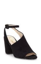 Women's Louise Et Cie Kyvie Asymmetric Shield Sandal .5 M - Black