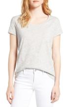 Women's Vineyard Vines Scoop Neck Tee - Grey