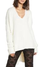 Women's Caslon Chenille Crewneck Sweater - Black