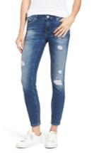 Women's Mavi Jeans Adrianna Ripped Skinny Ankle Jeans - Blue