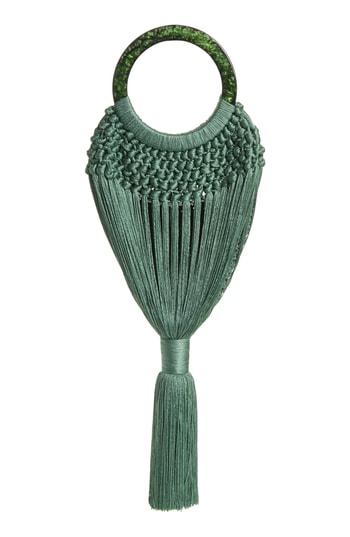 Cult Gaia Small Tassel Bag - Green
