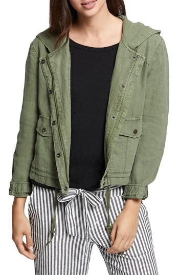 Women's Sanctuary Nova Hooded Jacket - Green