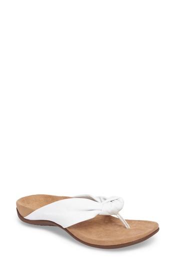 Women's Vionic Pippa Flip Flop M - White