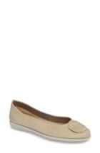 Women's The Flexx Bon Bon H Medallion Flat, Size 5.5 M - Beige