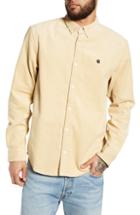 Men's Carhartt Work In Progress Madison Corduroy Shirt - Beige