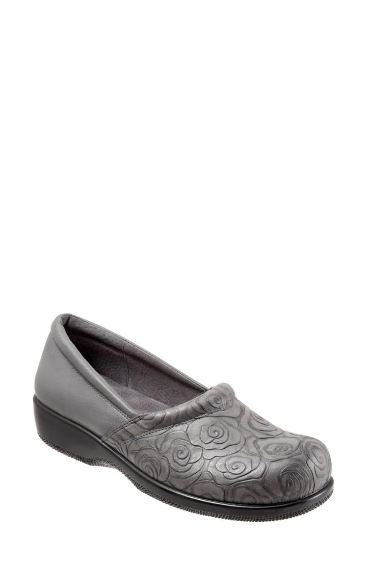 Women's Softwalk 'adora' Slip-on .5 M - Grey