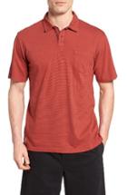 Men's Quiksilver Waterman Collection Strolo 6 Pocket Polo - Red