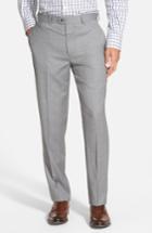 Men's Bensol Gab Trim Fit Flat Front Pants X 34 - Grey